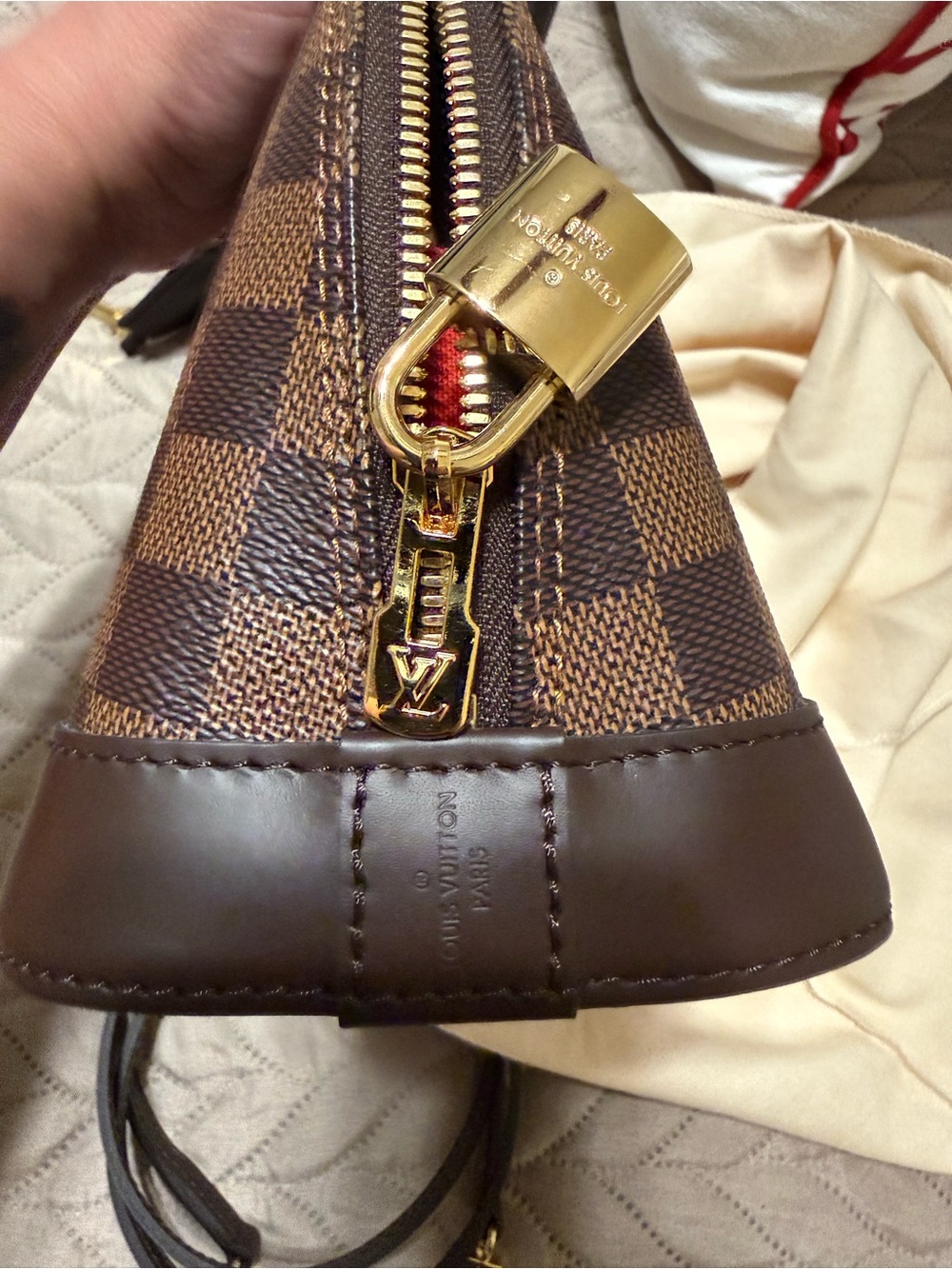 LOUIS VUITTON ALMA BB DAMIER EBENE - Picture 16 of 16